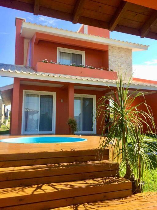 Casa Em Garopaba - Piscina - Forno Para Pizza - Ar Condicionado - 3 Quartos Екстер'єр фото
